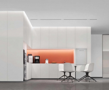 Modern Office Tea Room-ID:428437953