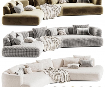 Modern Curved Sofa-ID:301732066