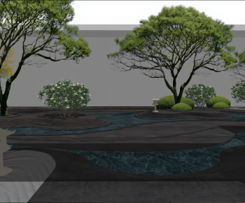 Modern Courtyard/landscape-ID:568645956