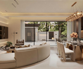 Modern A Living Room-ID:708188062