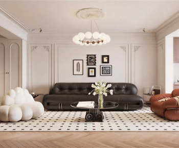 Modern A Living Room-ID:417479996