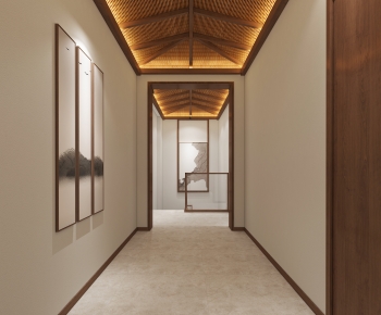 New Chinese Style Corridor-ID:274168972
