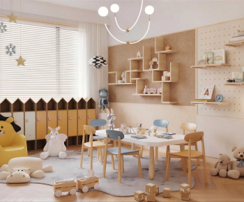 Modern Children's Room Activity Room-ID:182845127