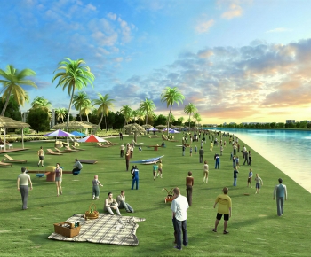 Modern Park Landscape-ID:944595106