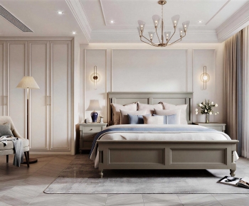 American Style Bedroom-ID:820585974