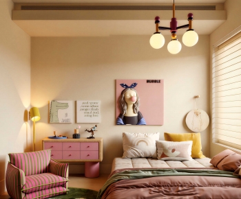 Modern Girl's Room Daughter's Room-ID:517894033