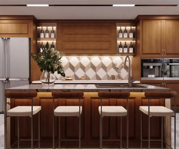 Modern Open Kitchen-ID:615959887