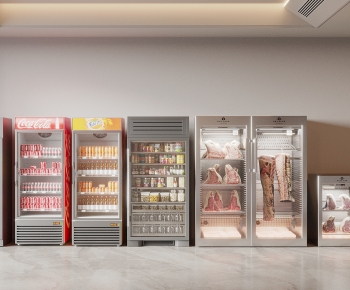 Modern Refrigerator Freezer-ID:360696086