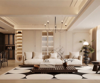 Modern A Living Room-ID:850753077