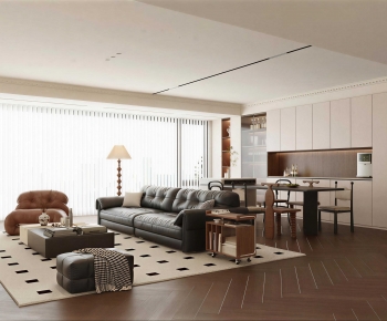 Modern A Living Room-ID:528214931