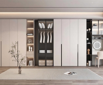 Modern Clothes Storage Area-ID:968439105