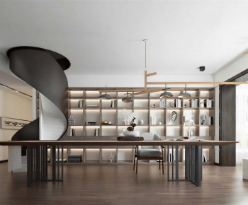 Modern Study Space-ID:740766055