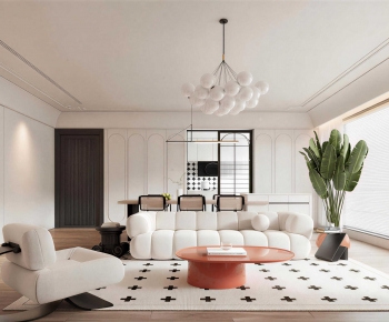 Modern A Living Room-ID:901400092