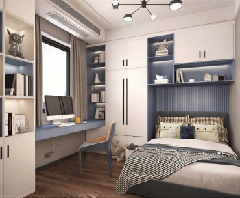 Modern Boy's Room And Son's Room-ID:158710545