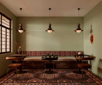 Retro Style Dining Room-ID:814641001