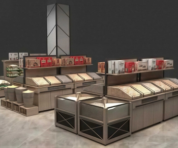Modern Supermarket Shelf-ID:375473022