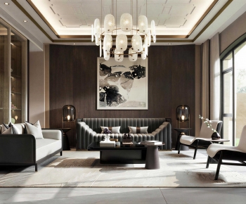 Modern A Living Room-ID:423971893