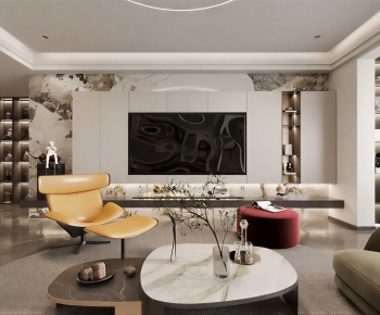 Modern A Living Room-ID:365725042