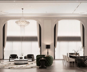 European Style A Living Room-ID:680886039