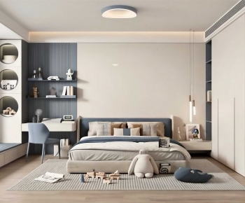 Modern Boy's Room And Son's Room-ID:199510109