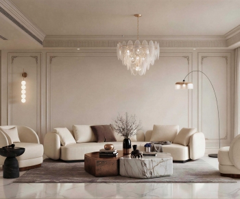 Modern A Living Room-ID:633954053