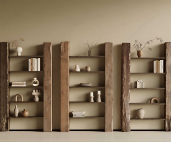 Wabi-sabi Style Bookshelf-ID:476110087