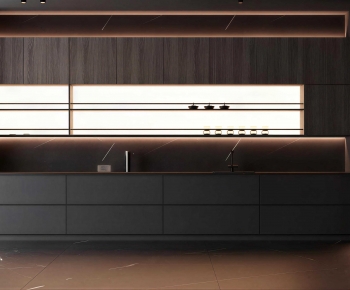 Modern Kitchen Cabinet-ID:210480796