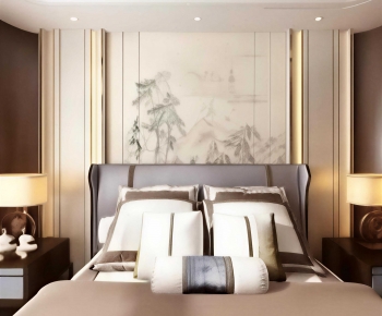 New Chinese Style Bedroom-ID:179264079