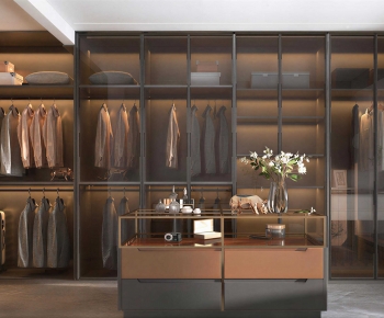 Modern Clothes Storage Area-ID:629992015