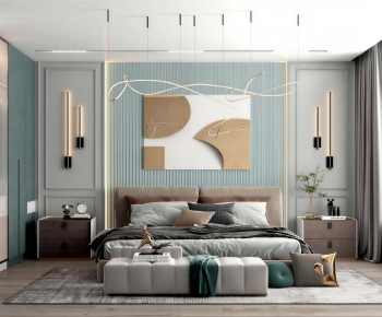 Modern Bedroom-ID:204958924
