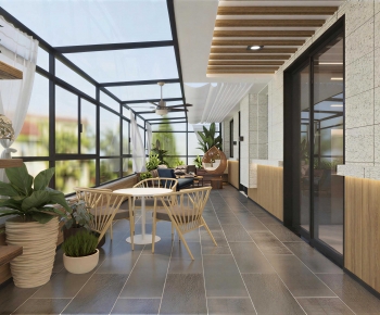 Modern Leisure Balcony-ID:362364054