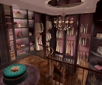 European Style Clothes Storage Area-ID:712258104