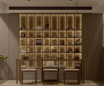 New Chinese Style Tea House-ID:650583987