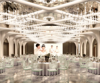 Modern Banquet Hall-ID:856308941