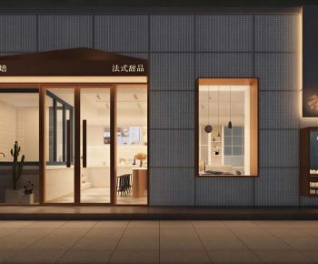 Modern Facade Element-ID:215610987