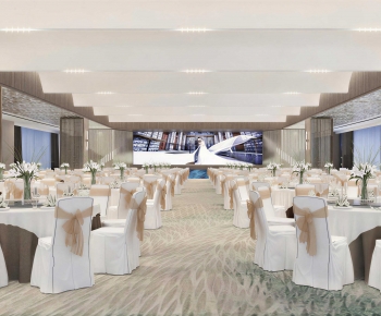 Modern Banquet Hall-ID:651374108