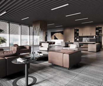 Modern Manager's Office-ID:742661959