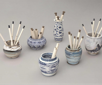 New Chinese Style Decorative Set-ID:877063045