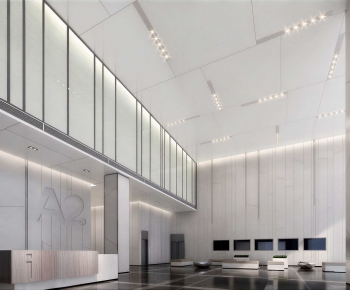 Modern Office Reception Desk-ID:523160938