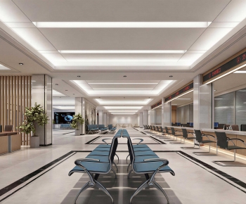 Modern Office Reception Desk-ID:321577077
