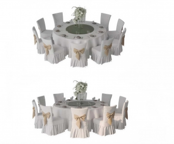 Modern Dining Table And Chairs-ID:507452967