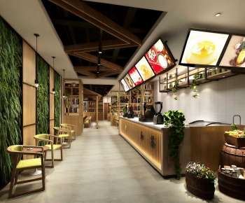 Modern Barbecue Restaurant-ID:948452009