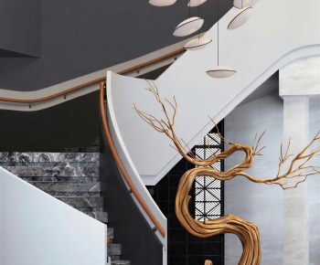 Modern Stairwell-ID:915537121