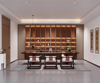 New Chinese Style Tea House-ID:167717931