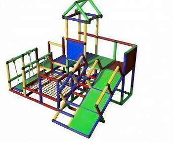 Modern Equipment For Children-ID:484494924