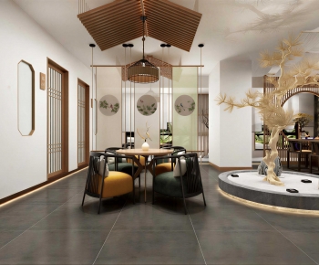 New Chinese Style Tea House-ID:508994105