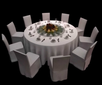 Modern Dining Table And Chairs-ID:664879085