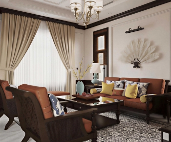 Modern A Living Room-ID:217659586