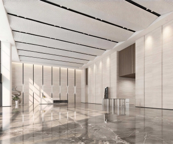 Modern Office Reception Desk-ID:377120975