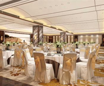 Modern Banquet Hall-ID:918648008